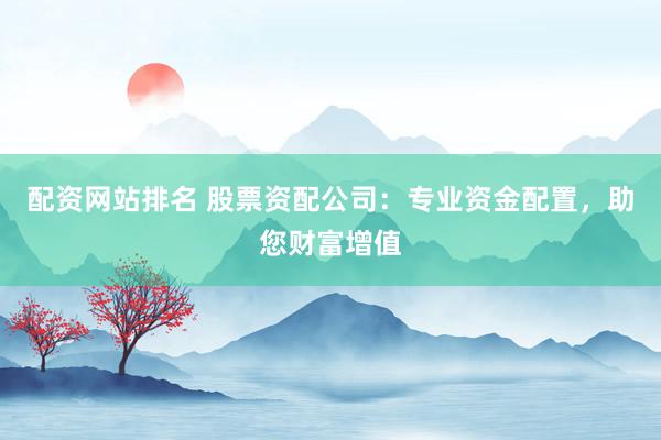 配资网站排名 股票资配公司：专业资金配置，助您财富增值