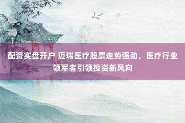配资实盘开户 迈瑞医疗股票走势强劲,医疗行业领军者引领投资新风向